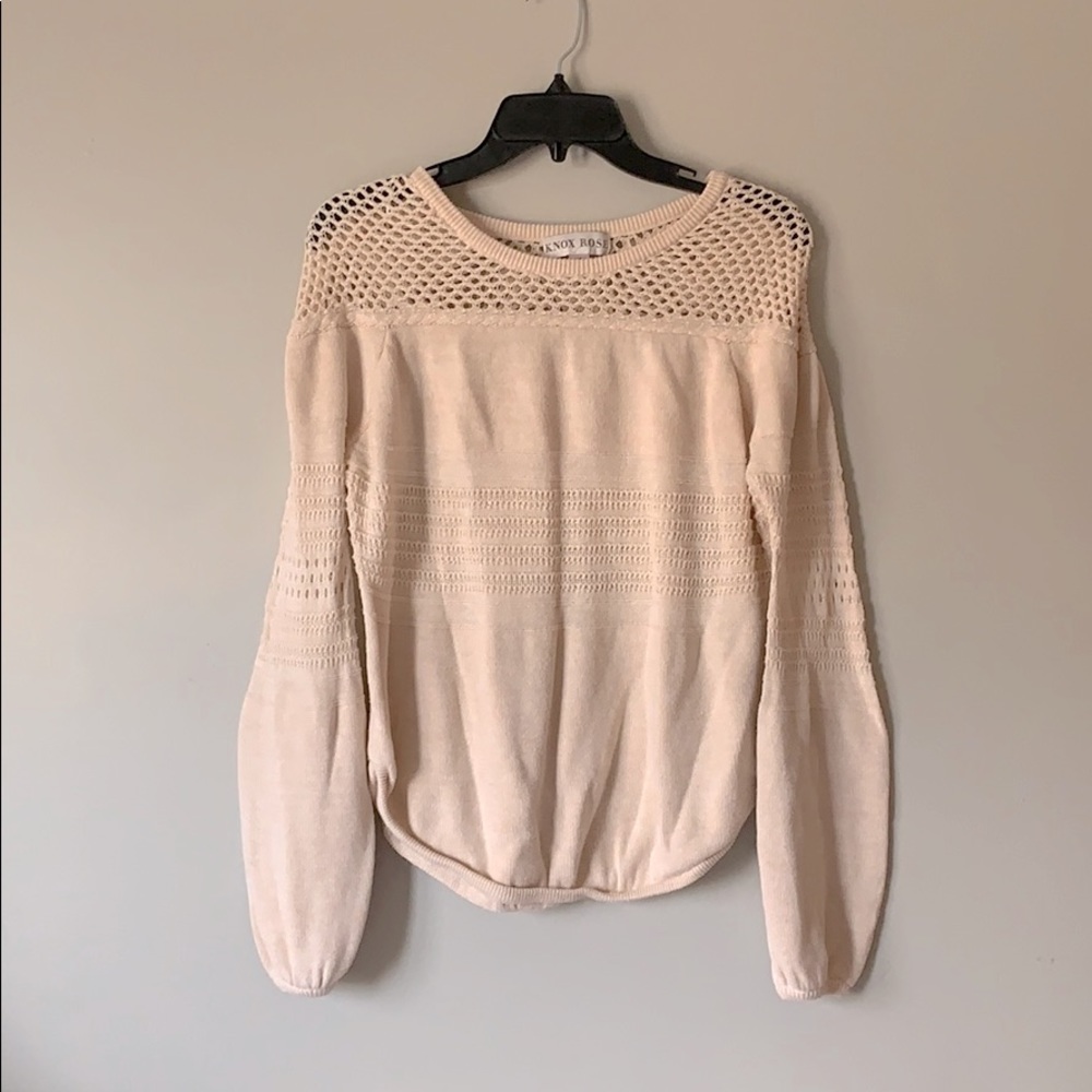 Knox Rose Long Sleeve Knot Sweater